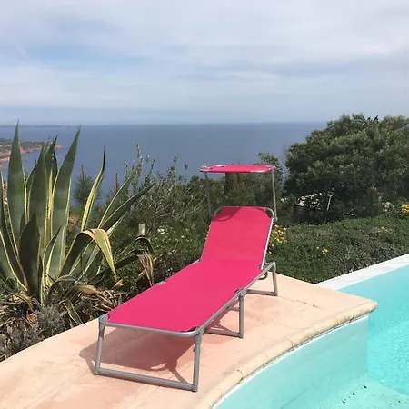 For 14 People With Private Pool And Sea View Antheor-Cap-Roux