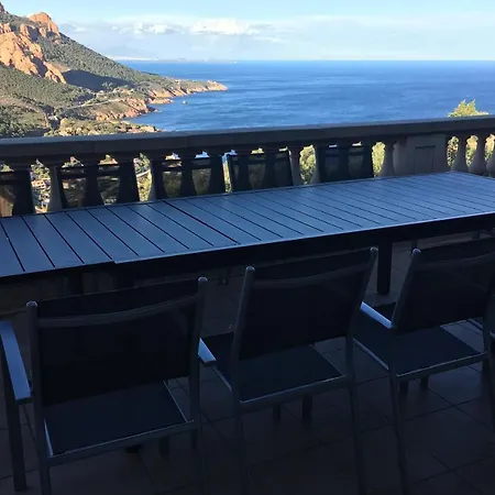 For 14 People With Private Pool And Sea View Villa Antheor-Cap-Roux